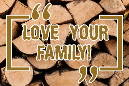 写笔记显示爱你的家人展示每个成员愿意为他们牺牲任何东西的商业照片木制背景复古木材野生信息背景图片