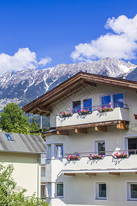 塔乌尔奥地利建筑陶尔蒂罗兰阿尔卑图片