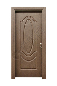现代木质室内门背景图片