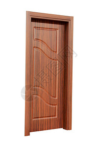 现代木质室内门背景图片