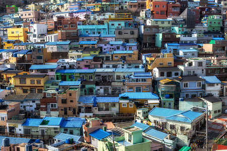 甘川村是著名的旅游胜地高清图片下载正版图片505837556摄图网