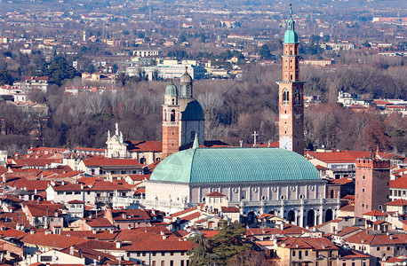 维琴扎市最著名的宫殿意大利的帕拉迪图片