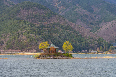 河口湖日本山梨县图片