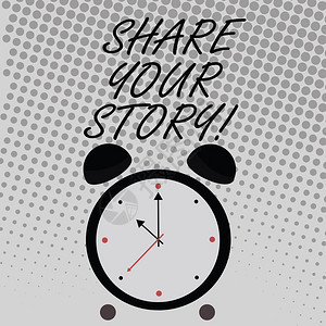 展示分享你的故事的概念手工写作商业照片文本Tell演示体验谈论你自图片