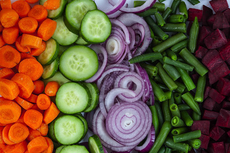 混合蔬菜背景图片