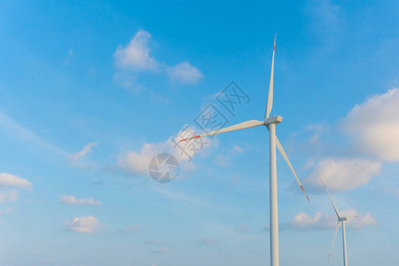 风能转换器作为风力涡轮机生态系统图片