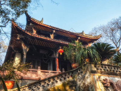 青阳宫是最著名的道寺之一图片