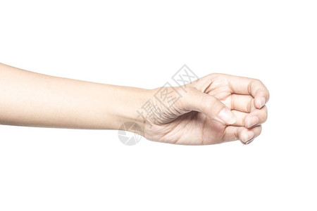 紧贴手握着像瓶子一样的东西图片素材