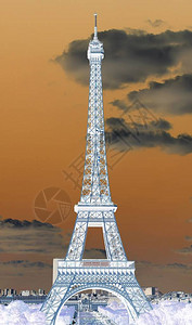 Eiffel铁塔在巴黎法图片