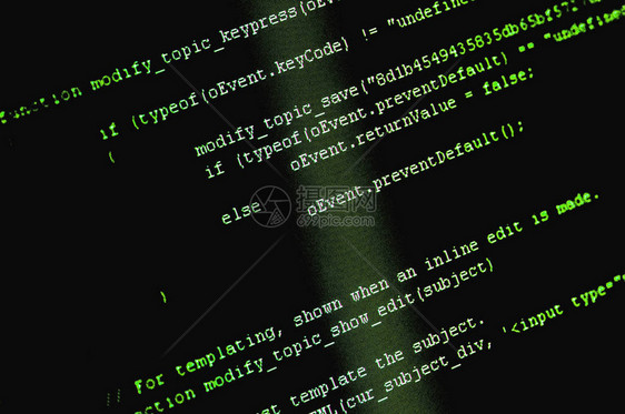 软件源代码宏观镜头计算机屏幕上的编程代码图片