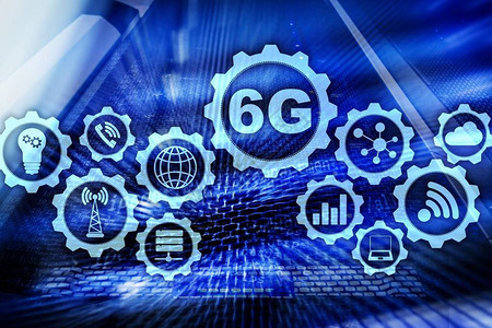 未来通信快速技术6G网络连接概念高速图片
