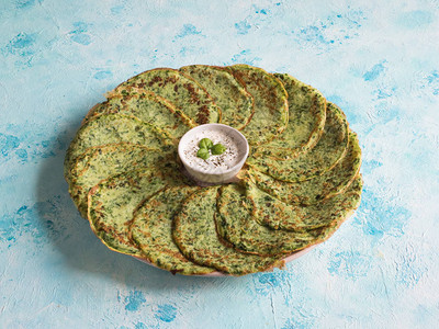 阿代SpinachAdai印度绿色煎图片