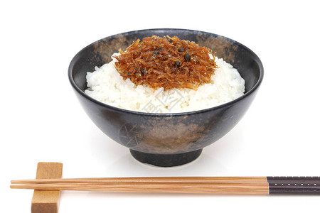 日本菜日食日本辣椒白饭煮熟图片