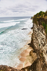 海洋悬崖的顶端风景乌卢图片