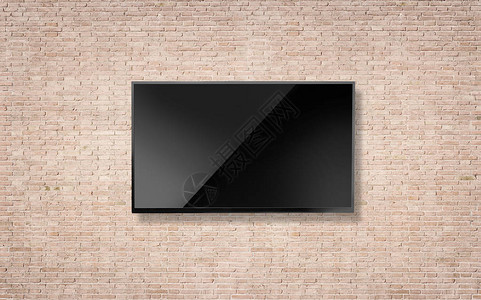 黑色LEDTV电视屏幕图片