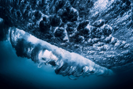 桶波水下气泡水下的海洋图片