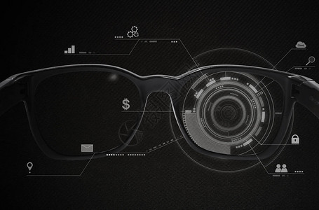 智能眼镜VR虚拟现实AR增强现实技术具有未来技术图图片