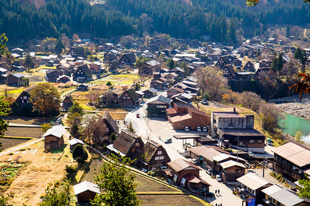 Ogimachi村是最受欢迎的村落图片