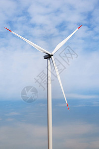 风力涡轮农场绿色可再生能源电力技图片