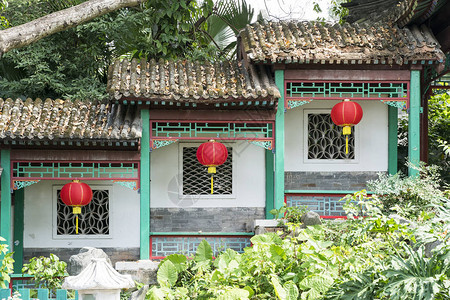 中华历史古房屋结构的中图片