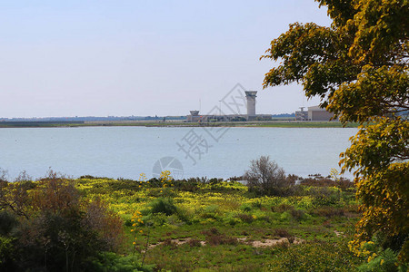 拉纳卡机场和盐湖拉纳卡塞浦路图片