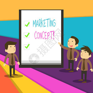 文字写作文本营销理念展示公司为满足客户而采取的策图片