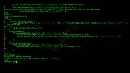 加密编程黑客代码数据流显示新质量数字母编码技术快乐视频4图片