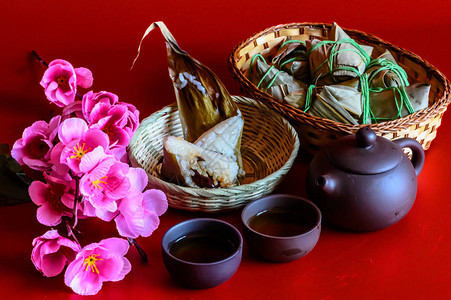 端午节传统美食粽子图片