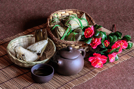 端午节传统美食粽子图片