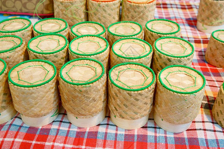 糯米竹盒泰国厨房工具图片