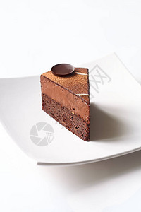 黑巧克力布朗尼蛋糕巧克力TruffleMouss图片