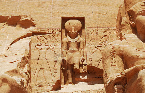 埃及AbuSimbel古图片