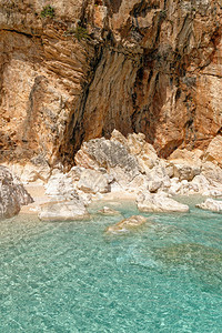 意大利奥罗西湾SardiniaNuoro省公园和GennargentuCalaMariolu被图片
