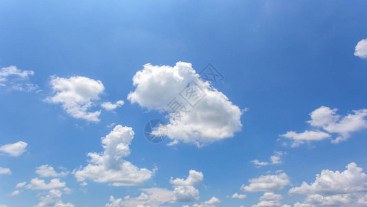 蓝天云自然风景背图片