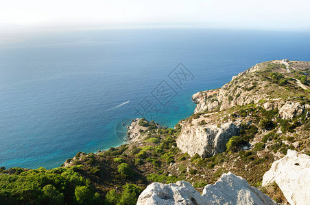 希腊罗得斯爱琴海岸图片