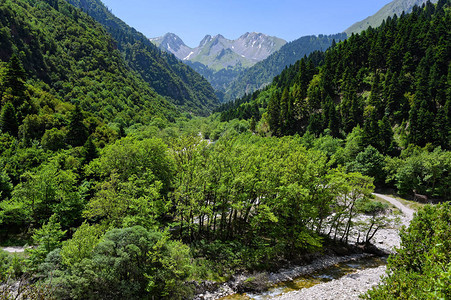 希腊Thessaly的阿格拉法山脉地区图片