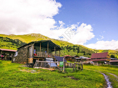 Tusheti公园风景如画的照片野生的地方旅行风景秀丽的高加索山脉景观格鲁吉亚旅游夏季景观大高加索自然乔治图片