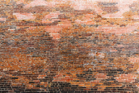 古建筑砖墙背景图片
