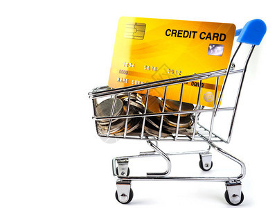 信用卡概念消费和支付图片