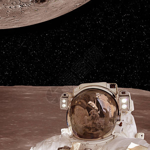 宇宙航行员探索外星行美国航天局提供的图像图片