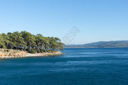 土耳其穆拉省Akyaka区的海湾图片
