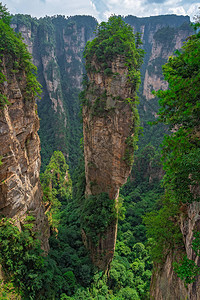 天津山脉的天堂支柱哈利路亚山图片