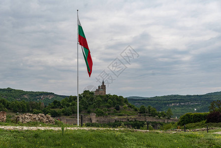 保加利亚塔诺沃VelikoTarnovo的Tsarevets堡垒图片