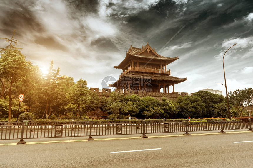 古代城市建筑和深江州Shaoxing公高清图片下载-正版图片506233869-摄图网