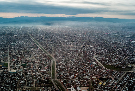 ElAltoLaPaz市玻利维亚从天上见图片