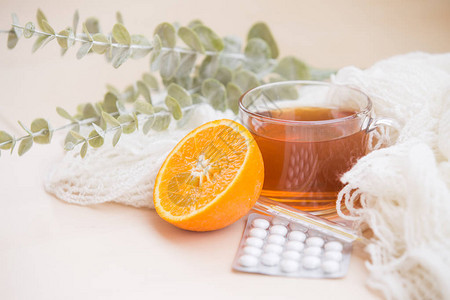 感冒药和流感药和自然疗法图片