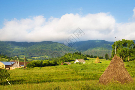 美丽的乌克兰喀尔巴阡山图片