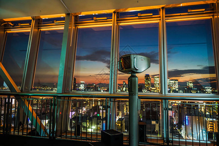 名古屋电视塔展望台背景图片