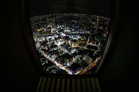 夜景池袋站图片