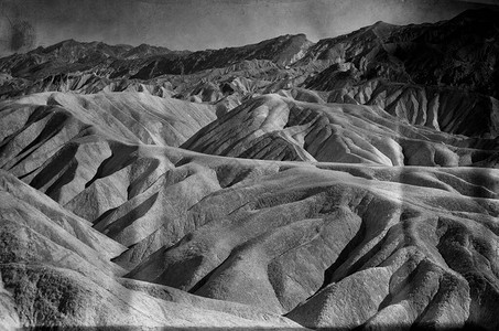 美国加利福尼亚州莫哈韦沙漠谷公园ZabriskiePoin图片